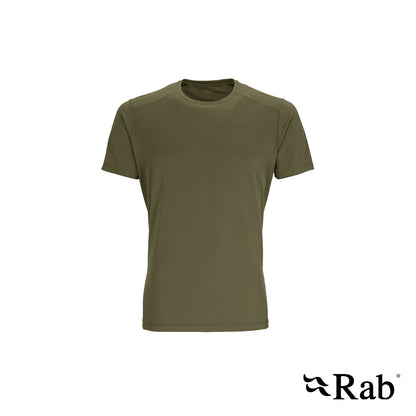 RAB Force Tee 男 圓領短袖透氣排汗衣 QBL05