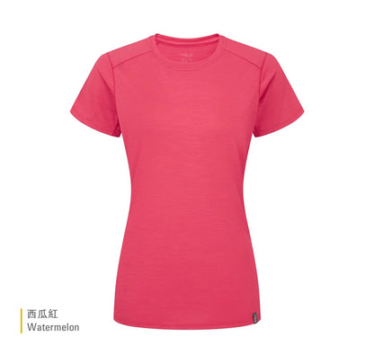 Rab Syncrino Base Tee Wmns 羊毛混紡排汗衣 女款 QBL31