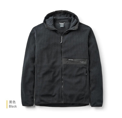 Rab Ramshaw Hoody 男款 格紋刷毛連帽外套 QFG74