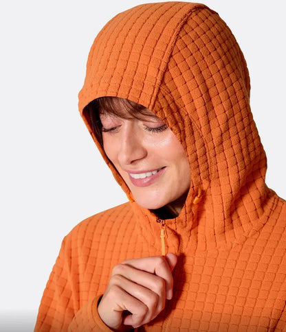 Rab Ramshaw Hoody 女款 格紋刷毛連帽外套 QFG75
