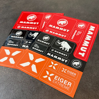 MAMMUT 長毛象 限定貼紙 絕版品 (非賣品，會員兌換限定)