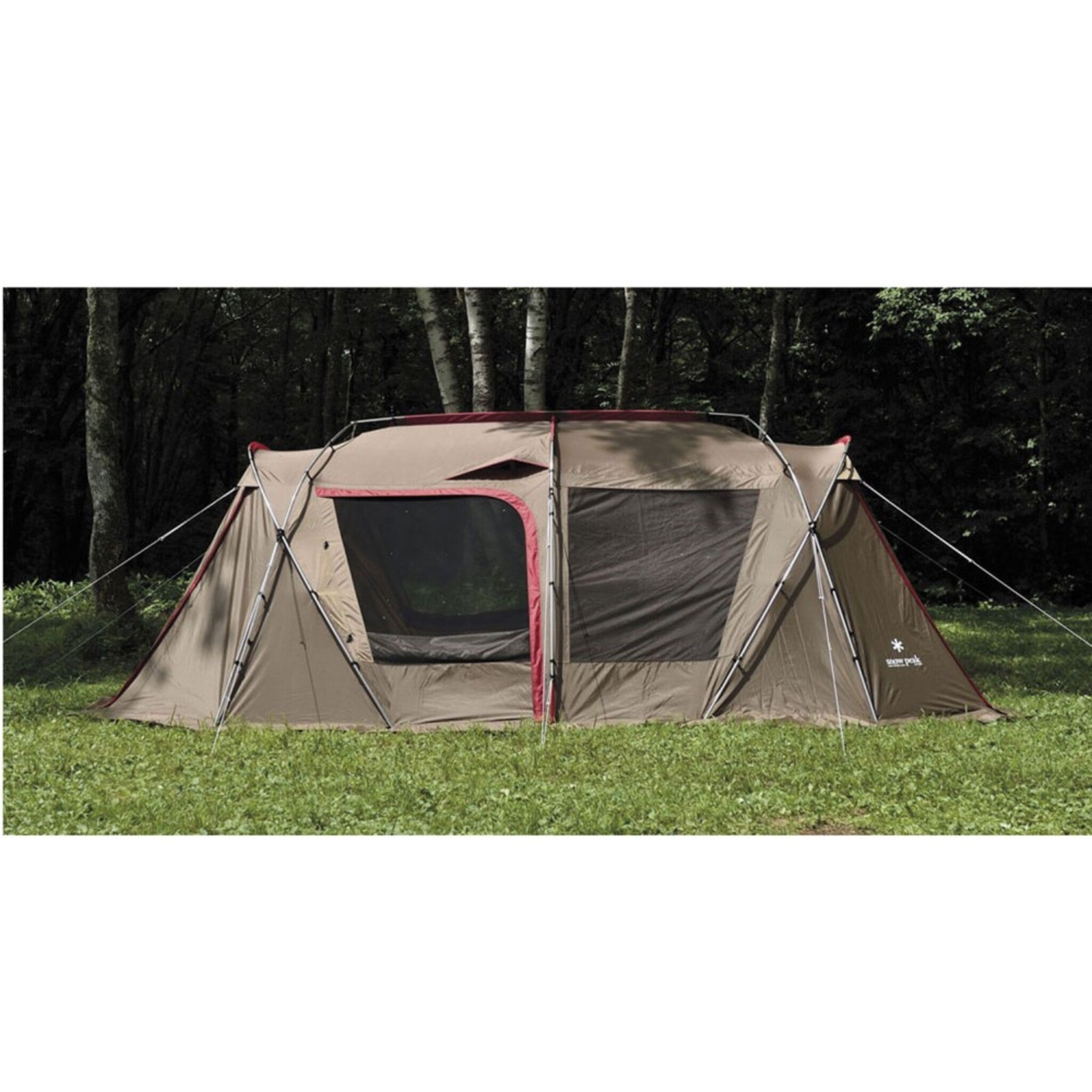 【新品未使用】 Land Lock Ivory TP-671IV Snow Peak Land Lock Ivory, 4-Person TP-671IV with Free S&H