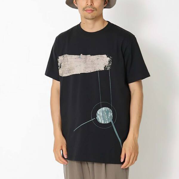 【Snow Peak】印花T恤 Home & Camp Burner 黑色 TS-22SU105BK