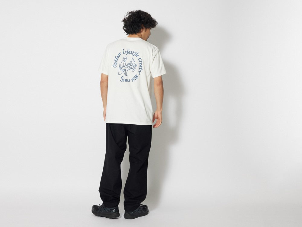 Snow Peak Camping Club T恤 白色 TS-23AU002