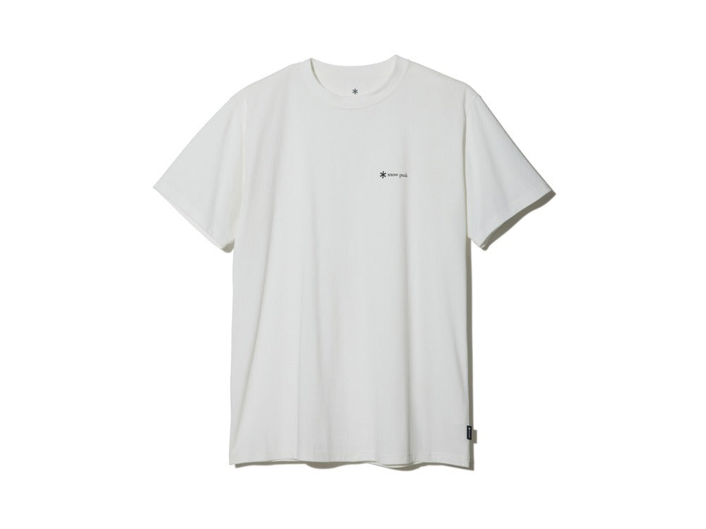 SnowPeak 雪花 Logo T恤 白色 TS-23SU001