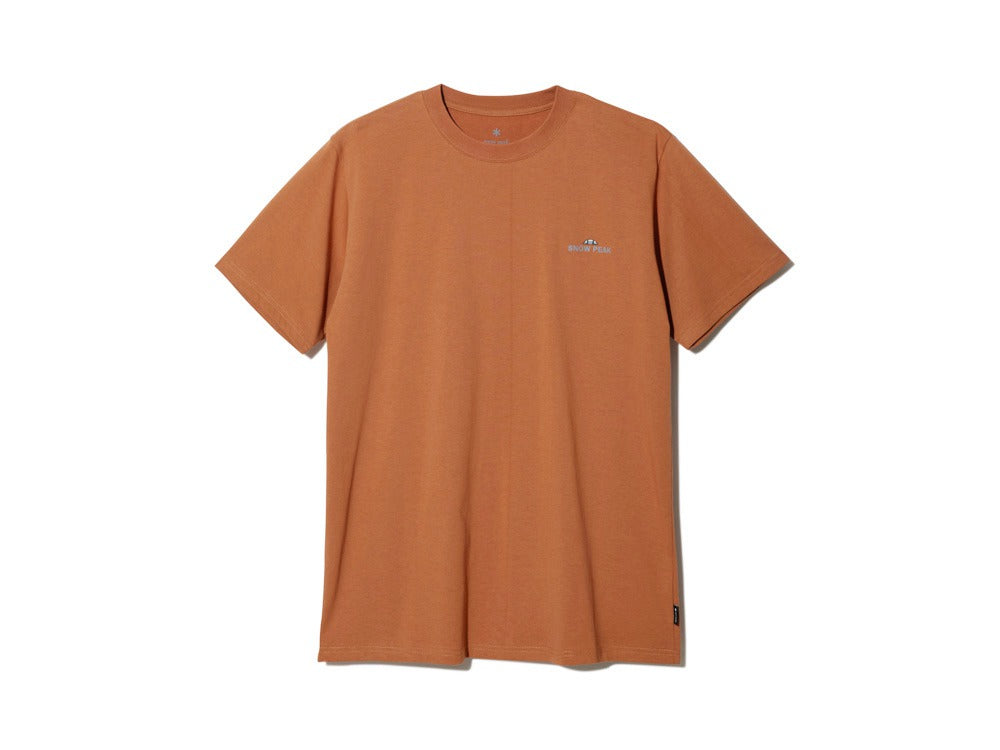 Snow Peak Relaxin Fieldscape 日不落T恤 棕色 TS-23SU002