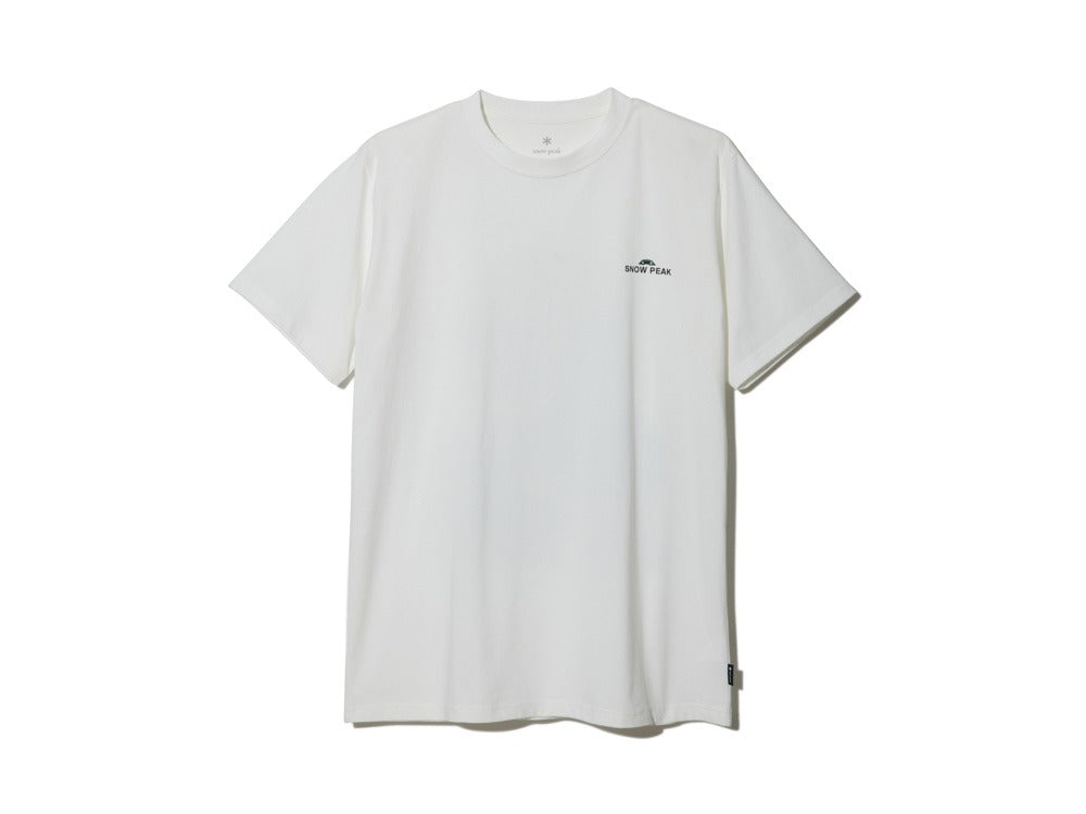 Snow Peak Relaxin Fieldscape日不落T恤 白色 TS-23SU002