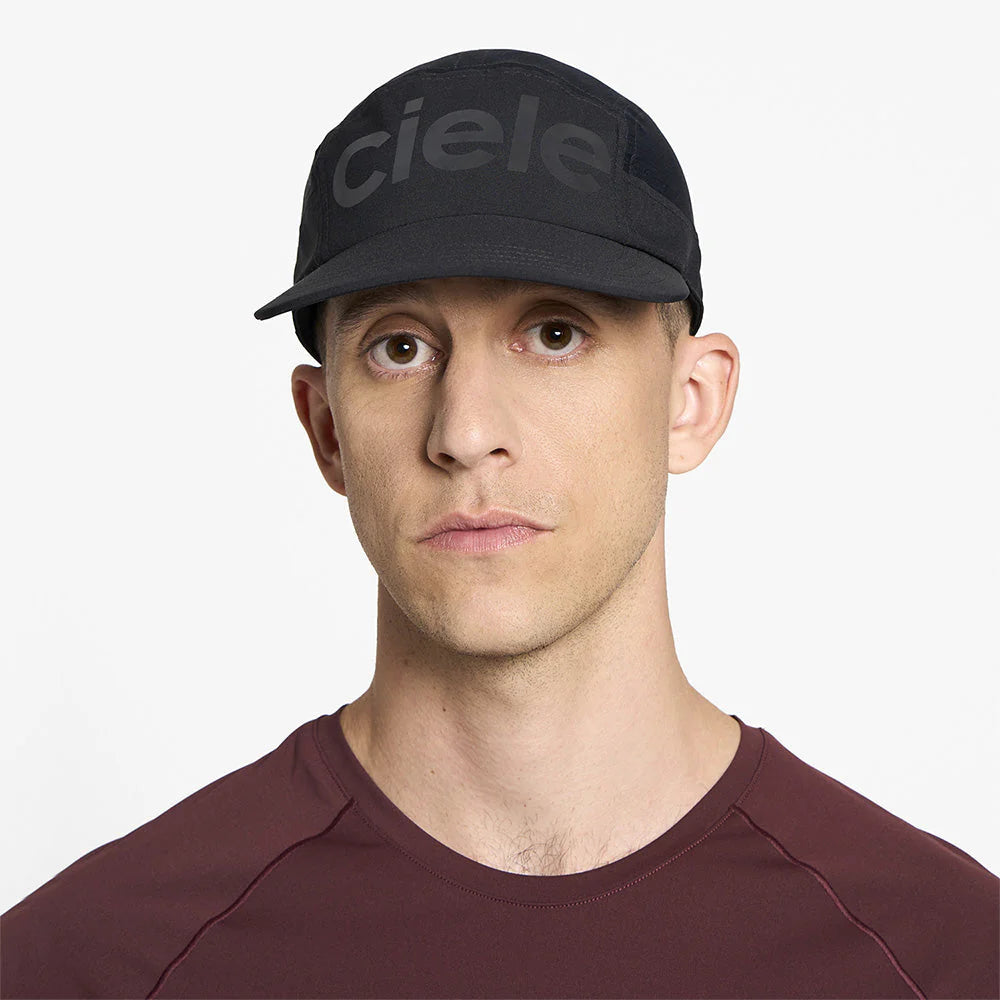 Ciele Athletics - GOCap-Comp 路跑帽 棒球帽 城市戶外穿搭帽 影黑 U2CA0073