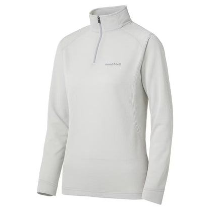montbell WIC.ZEO L/S ZIP 女款 長袖 半門襟 排汗衣 1104941