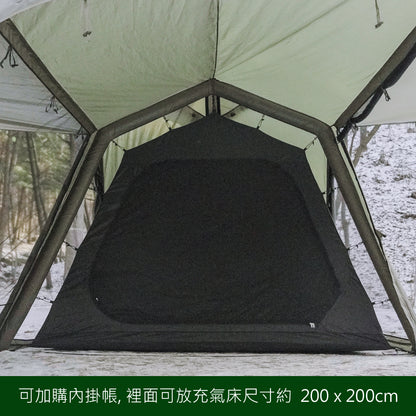 UrbanSide EasyCabin 卡比充氣帳 3.2 x 7M 家庭式充氣隧道帳