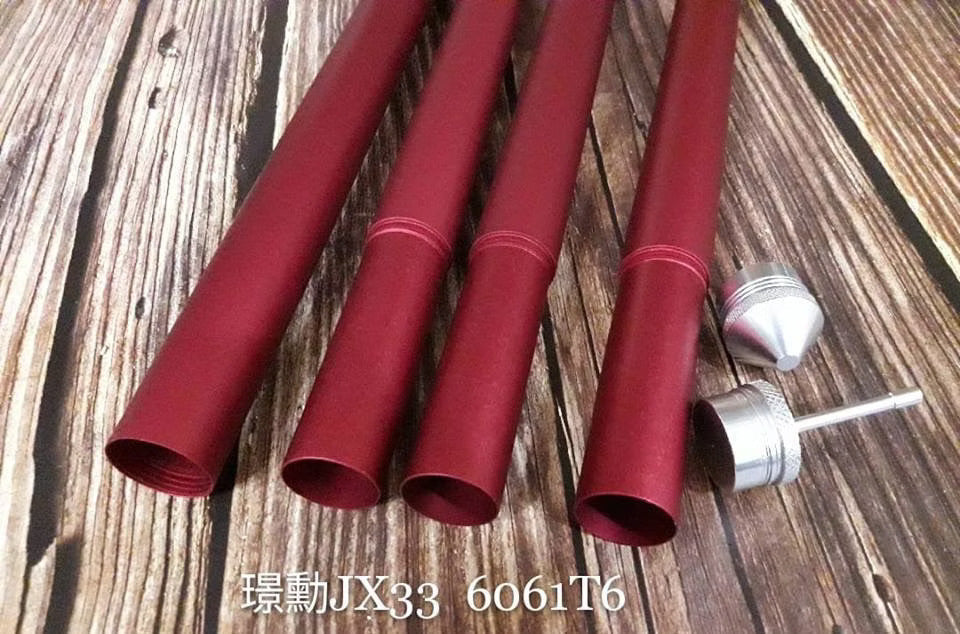 JX 專利營柱 二代JX33 管壁3.0mm強力營柱 190cm~330cm彈性搭建使用