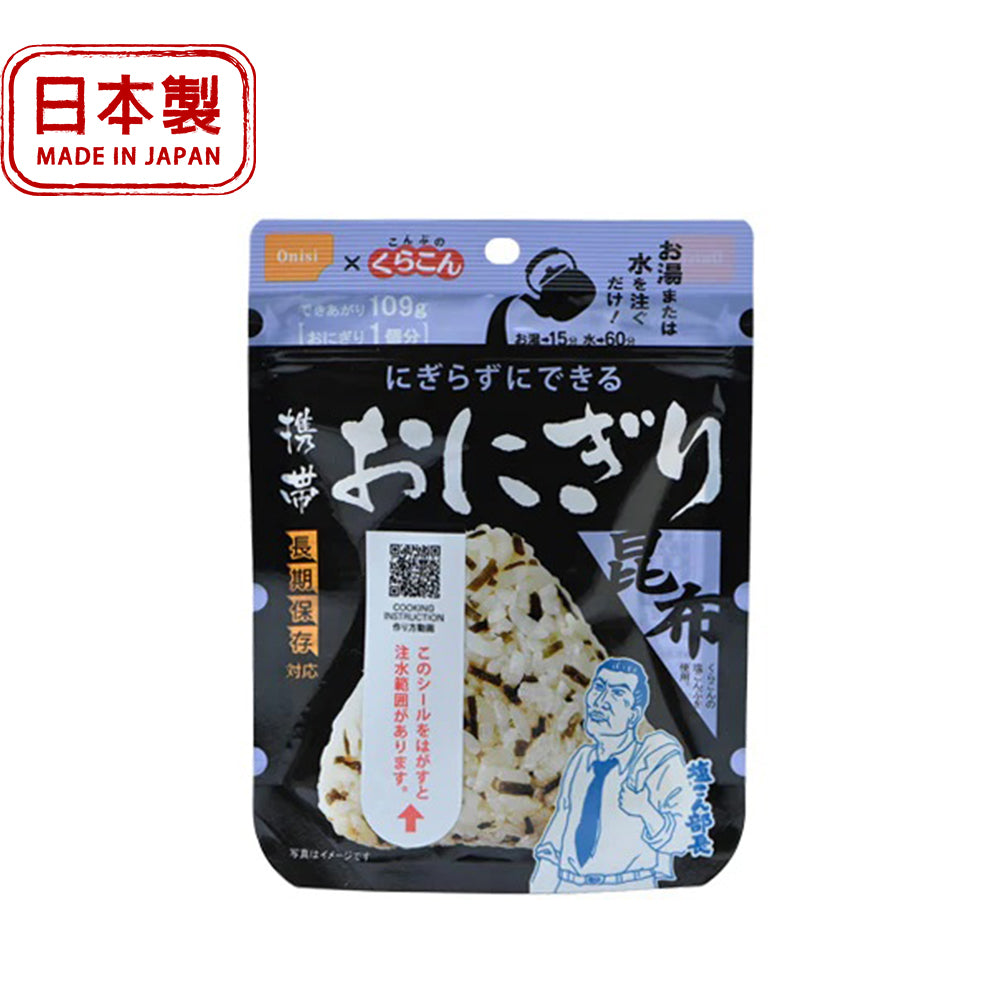 日本 Onisi 尾西即食餐 三角飯糰 乾燥飯