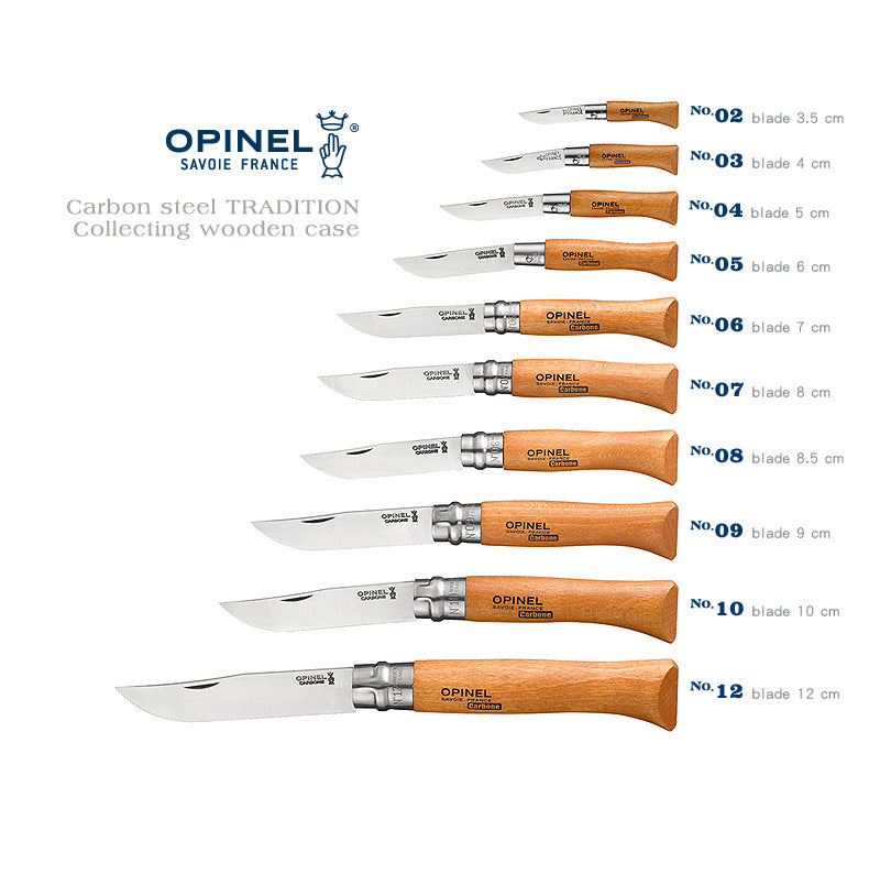 OPINEL Carbon 法國經典 櫸木柄高碳鋼折刀