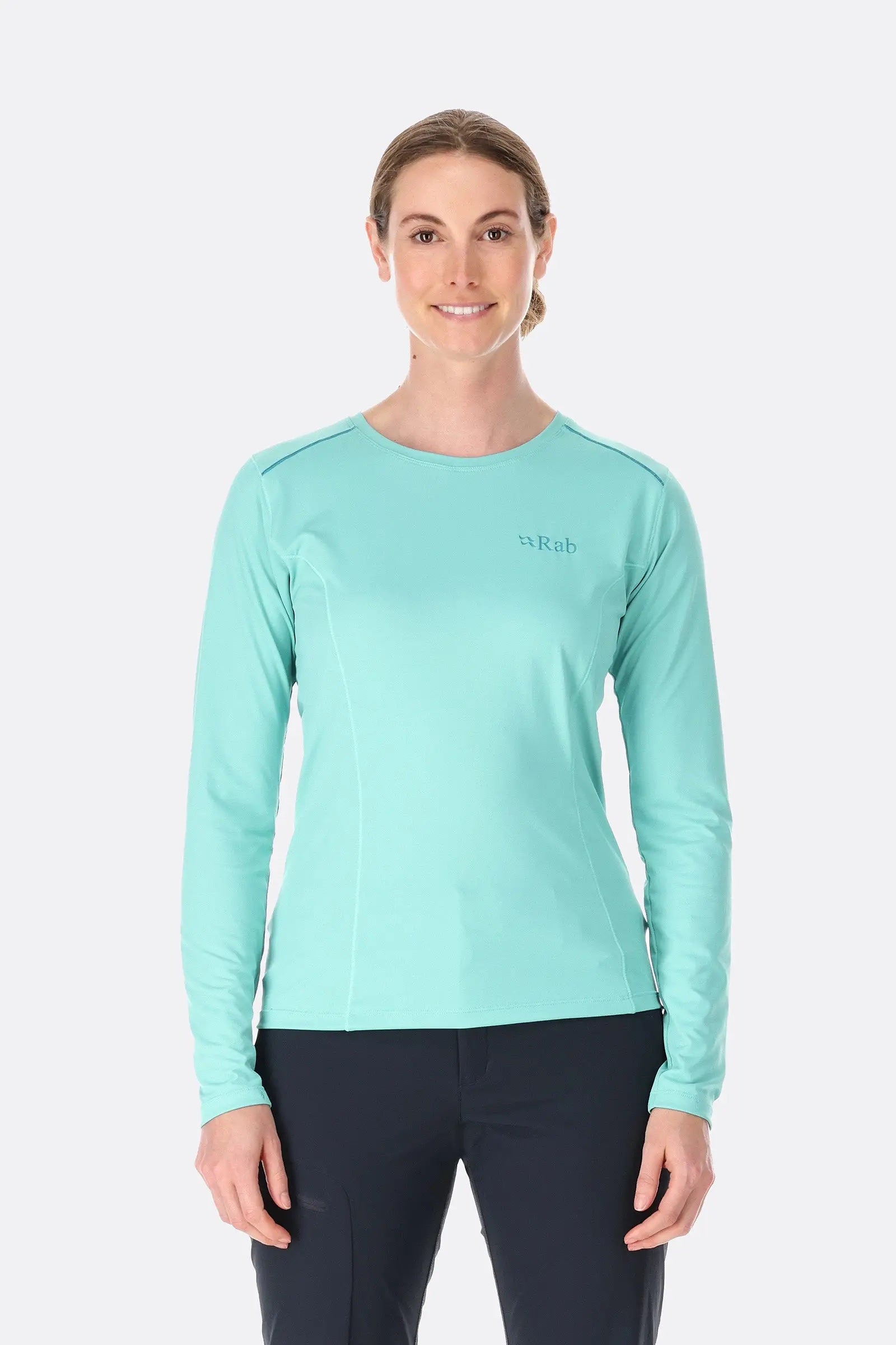 RAB Force LS Tee 長袖透氣排汗衣 女款 QBL08