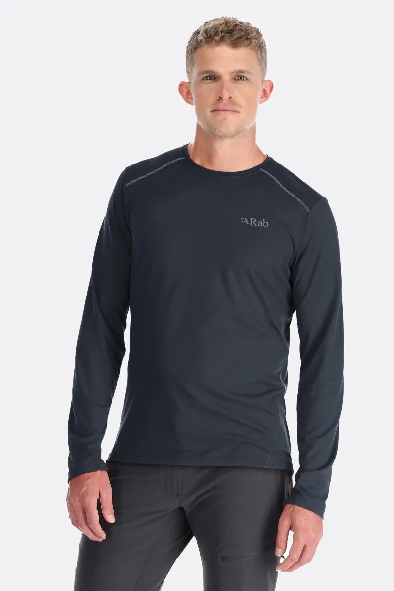 RAB Force LS Tee 長袖透氣排汗衣 男款 QBL07