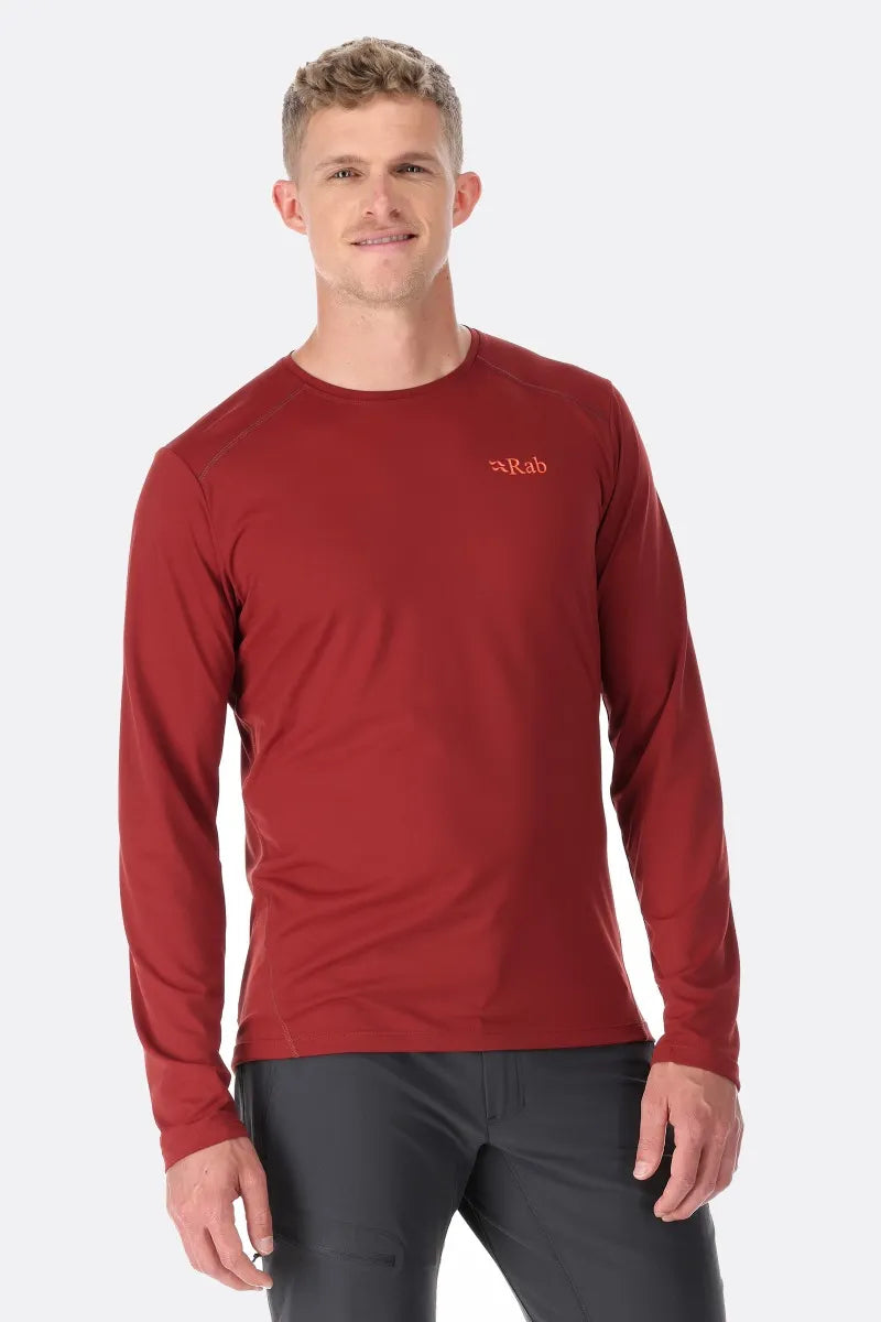 RAB Force LS Tee 長袖透氣排汗衣 男款 QBL07