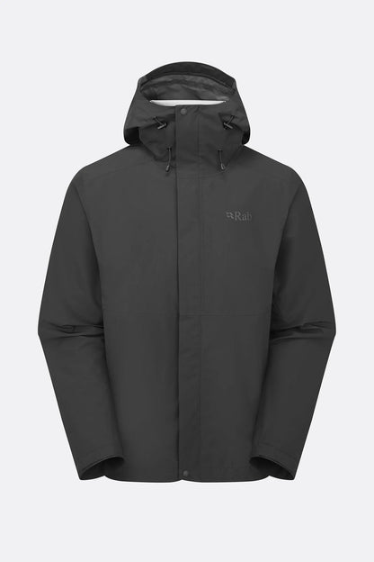 RAB Downpour 男 防風防水連帽外套 QWI06